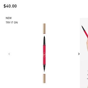 Never used Valentino Twin Liner